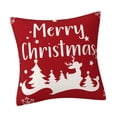 thumbnail image 3 of Funda De Almohada Navideña Con Diseño Minimalista Para Fiesta De Inauguración De La Casa, árbol De Navidad Y Alce Alce del árbol de Navidad, 3 of 9