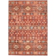 thumbnail image 1 of Tapis d'appoint lavable Devlin 2 pi x 3 pi rouge et ivoire, 1 of 7