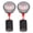Black, variant on SHISUYAN Acrylic Fuel Gauge for Generator with Cylindrical Float Rod for Home Use Multi Color 2 Pieces