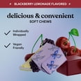 thumbnail image 5 of Lemme Relax Soft Chews with Magnesium Glycinate & Citrate, KSM-66 Ashwagandha + L-Theanine to Support Stress Relief, Cortisol Levels, Mood & Healthy Sleep Cycles, BlackBerry Lemonade (30 Chews), 5 of 9