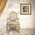 thumbnail image 3 of Vassileva, Silvia 26x26 Gold Ornate Wood Framed with Double Matting Museum Art Print Titled - Moonlight Magnolia Silhouette II, 3 of 4
