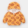 thumbnail image 2 of zuwimk Boys Girls Waterproof Rain Jacket Lightweight soft lining Kids Windbreaker Hooded Coat Easy to Fold(2-3 Years,Yellow), 2 of 4