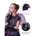 thumbnail image 4 of Halloween Vampire Bat Costume with Wings for Girls, Kids Gothic Darkness Fancy Dress Outfit 8-10, 4 of 7
