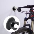 thumbnail image 4 of Ciclismo Soporte de agarre para estacionamiento de bicicletas soporte de pared para bicicleta MTB de carretera para manillar (negro) Ehuebsd Para estrenar, 4 of 8