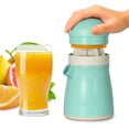 thumbnail image 1 of Exprimidor de limones, exprimidor de naranjas, exprimidor manual de cítricos, sin Bpa, apto para lavavajillas, hecho de paja de trigo biodegradable BANYUO Electrónica, 1 of 6
