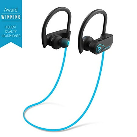 PrimeWire Powerbuds Bluetooth Earbuds, The Best Wireless Sports Earphones w/ Mic IPX7 Waterproof HD Stereo Sweatproof In (The Best Bluetooth Earphones)
