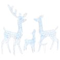 thumbnail image 1 of Decoración navideña VidaXL Acrílico Reindeer Family con 300 LED, 1 of 9