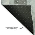 thumbnail image 5 of Addison Rugs Mayfield Premium Machine Washable Transitional Stripes Seafoam Rectangle Rug, 10' x 14', 5 of 7