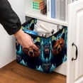 thumbnail image 5 of Bear Foldable Storage Cubes with Handle, 10.8"x10.5"x10.6", Large Capacity - Storage Basket for Clothes Storage, 5 of 6