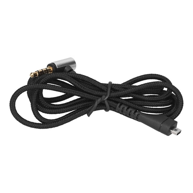 Cable De Auriculares Trenzado Cable De Auriculares Con Conector De 90 Grados Para Auriculares Para Auriculares