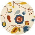 thumbnail image 2 of SAFAVIEH Soho Zoe Floral Wool Area Rug, Beige/Multi, 5' x 8', 2 of 6
