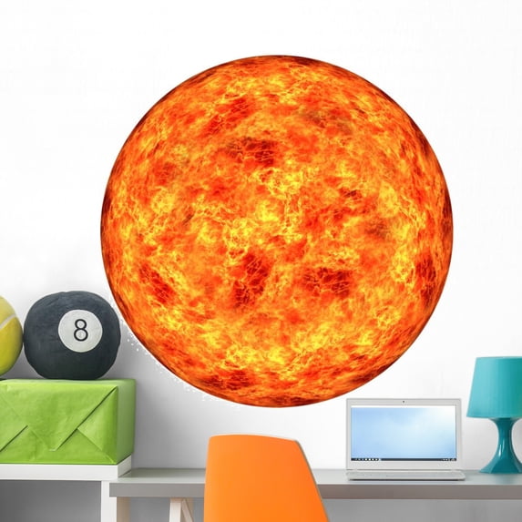 Sun Elements Furnished Nasa Wall Mural by Wallmonkeys Peel and Stick Graphic (36 in W x 27 in H) WM104251