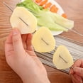 thumbnail image 3 of Tineasur 100Pcs Barbecue Skewer Tool Stainless Steel for Outdoor Cooking and Picnic, 3 of 7