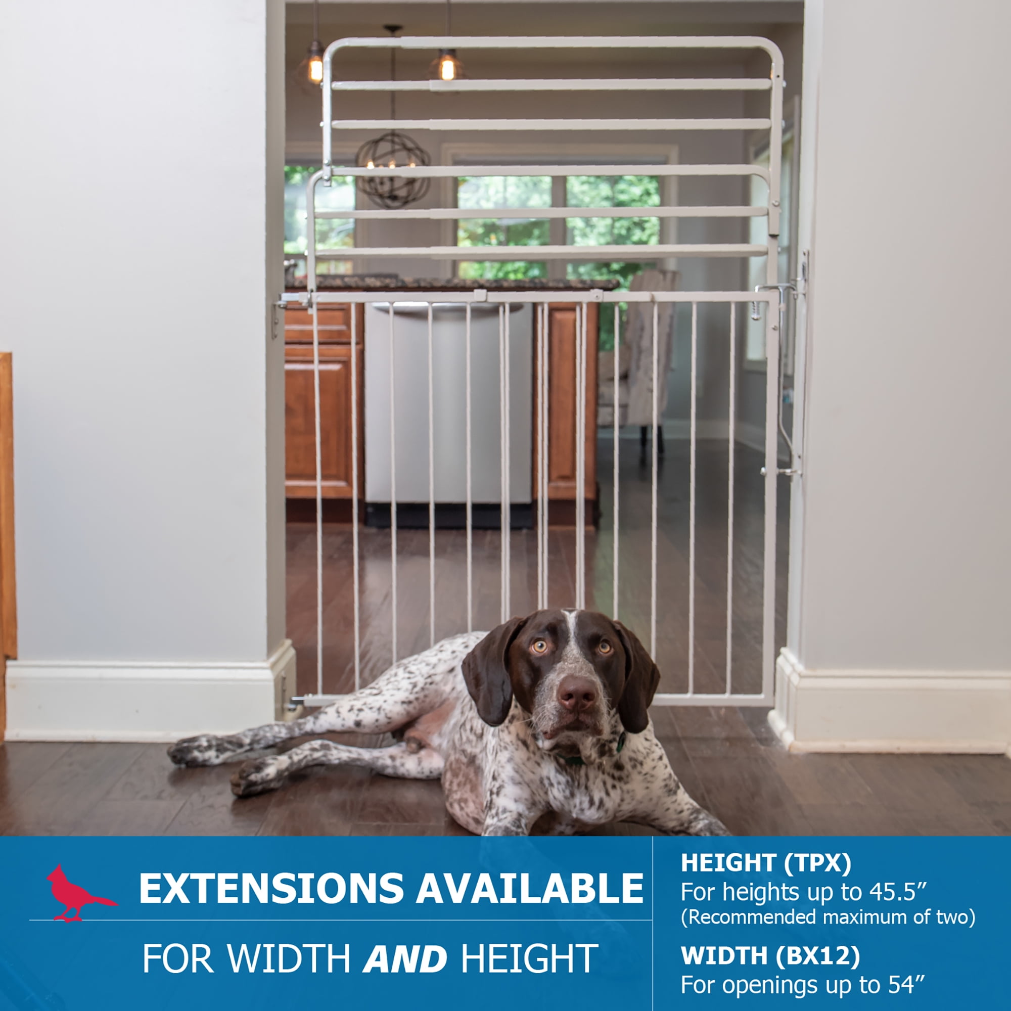 Cardinal Gates Duragate Safety Gate 12.75" Width Extension - Taupe