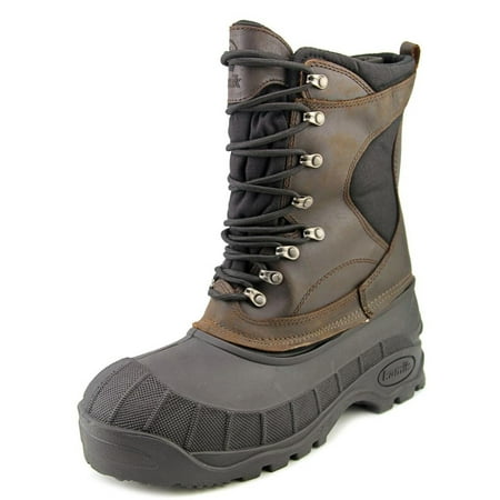 Kamik - kamik cody men round toe leather brown winter boot - Walmart.com