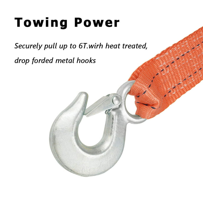 Tow Hook Pulling Strap