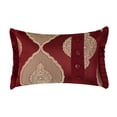 thumbnail image 5 of Chic Home Lazzel 13-Piece Jacquard Comforter Set, Queen, Red, 5 of 7