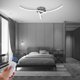 thumbnail image 5 of Lámpara De Techo Led Moderna De 18W Lámpara De Montaje En Techo De Triple Luz De Aluminio Lámparas Colgantes Onduladas Decorativas Luz Protectora Para Los Ojos Para El Dormitorio Sala De Estar Cocina Guardurnaity HA027753-02, 5 of 6