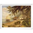 thumbnail image 2 of Key West Hideaway, Scenic Framed Art Print Wall Art by Enrique Bolo, 2 of 5