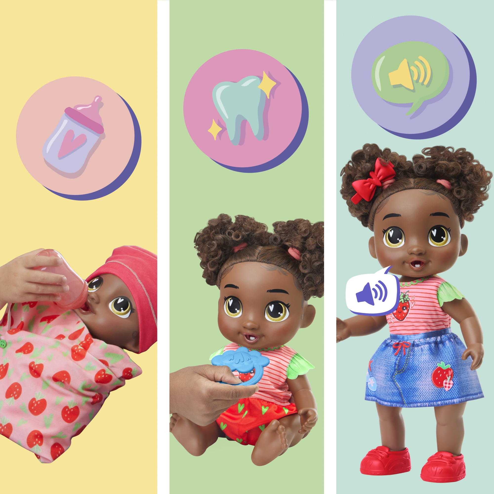 Baby Alive Baby Grows Up Berry Boo Interactive Baby Doll