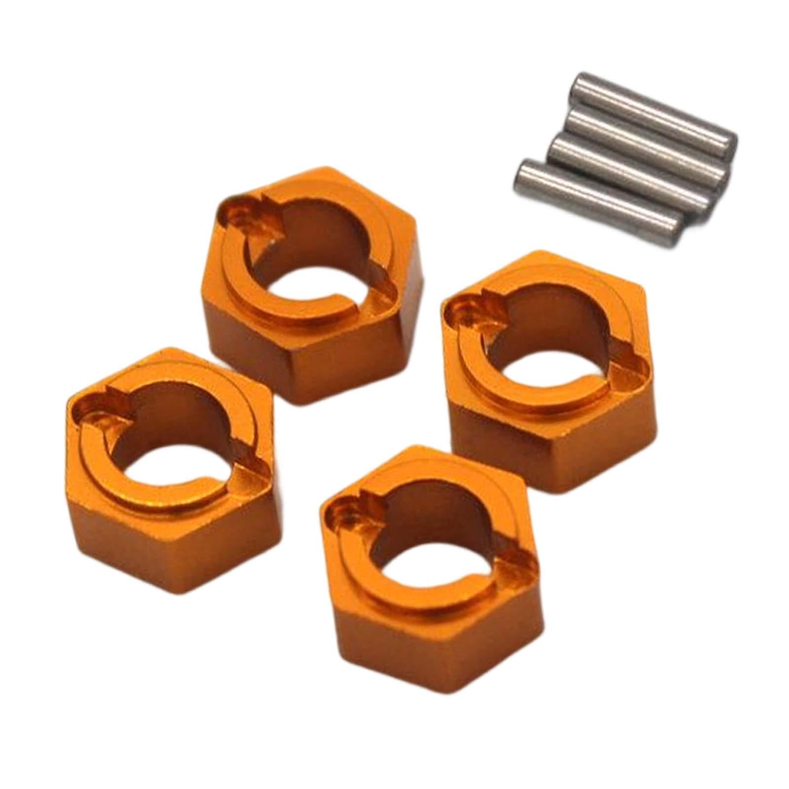 4 Pieces Wheel Adapter Hubs Combiner RC Model Accessory Wheels Hubs