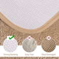 thumbnail image 4 of Juego de alfombras de baño LOCHAS Beige de 2 piezas para bañera/inodoro, 4 of 7