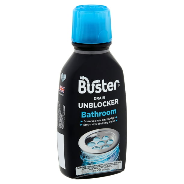 Buster Bathroom Drain Unblocker, 10 fl oz