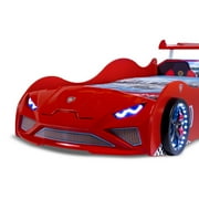 GT Lambo Kids Car Bed, Bedroom Furniture, Car Themed Bed for Boys Room