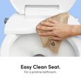 thumbnail image 4 of Asiento de bidé para inodoro TUSHY Wave sin electricidad, alargado, 4 of 8