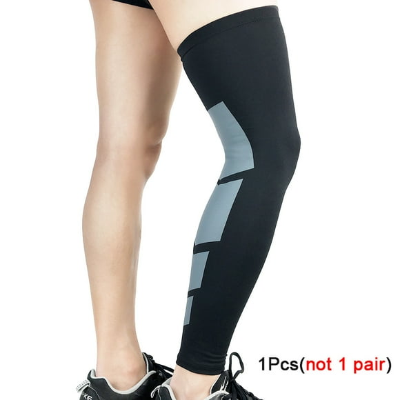 Fortune 1 Piece Super Elastic Basketball Leg Warmer Calf Thigh Compression Sleeves Knee Brace