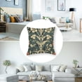 thumbnail image 5 of Fenyluxe Set of 2  Rabbit Floral  Print Throw Pillow Covers Aesthetic Pillow for Bedroom Decorative Pillowcase Home Decor Living Room Cushion Case for Bed Sofa Couch White, 5 of 7