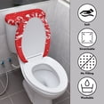 thumbnail image 4 of HELLHERO Candy Cane Cozy Lid Cover Set for Toilet Soft Stretch for Hotel, 4 of 8