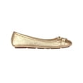 thumbnail image 3 of Womens MICHAEL Michael Kors Fulton Moc Ballet Flats, Pale Gold, 3 of 5