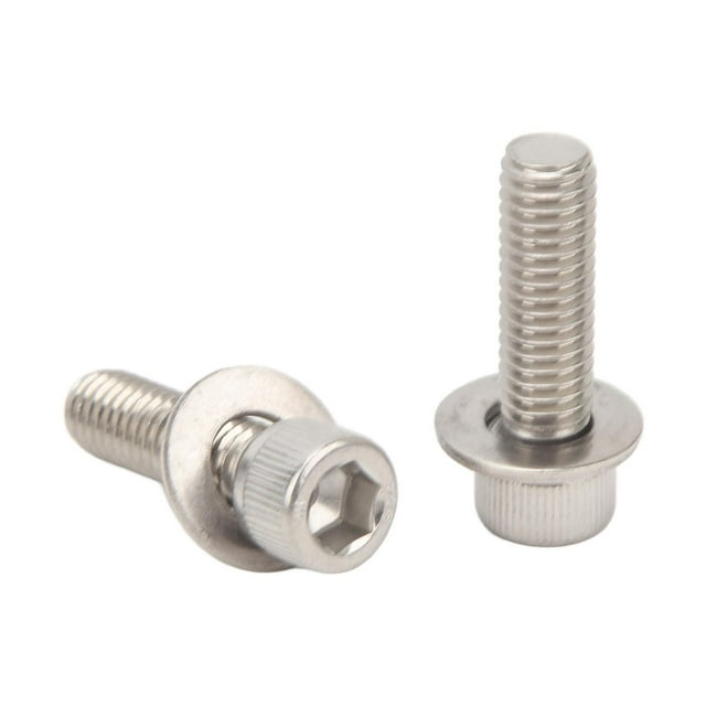 16PCS Stainless Steel Cylinder Head Bolts Kit Replacement for Ford Small Block SBF 260 289 302 351W 351M 400M 351C