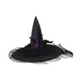 thumbnail image 2 of Sombrero de Halloween Perfecl Moderno Puntiagudo Negro, 2 of 8