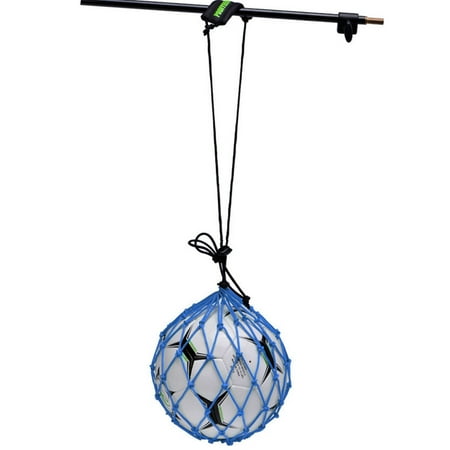 FELTECHELECTR Mesh Net String Bag Blue 1Pcs 34.2x4x0.2in For Team Training And Outdoor Activities