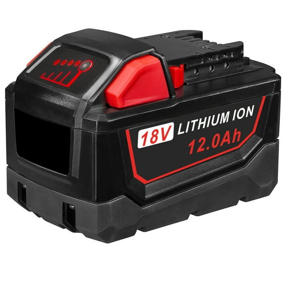 For Milwaukee M18 12.0Ah Battery for Lithium-ion Extended Capacity Battery 48-11-1860 48-11-1850