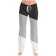 thumbnail image 2 of TaTaai Women's Full Length Two-Tone Pants, Elastic Waist, Drawstring Pockets, Fashion Casual Style, Yoga Sport Daily Use Gift, 2 of 7