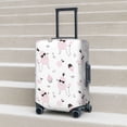 thumbnail image 6 of Disketp Cute Poodle Dog Elastic Travel Luggage Cover Travel Suitcase Protective Cover For Trunk Case Apply To 18''-32'' Suitcase Cover-X-Large, 6 of 7