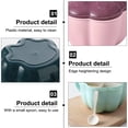 thumbnail image 3 of Dispensador de especias de garra de gato a cuadros de 4 mallas con contenedor de especias de concha para cocinar en casa MFZFUKR BST3007591-3, 3 of 6