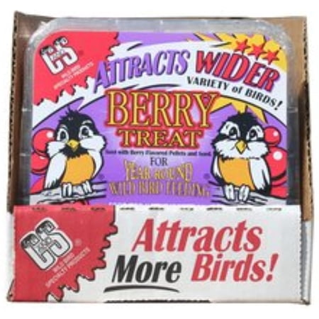 C & S Products - Suet Berry Treat 11.75 Oz (1 pack of 12 items)