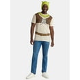 thumbnail image 4 of Shrek, Men's & Big Men's Graphic Halloween Cosplay T-Shirt and Matching Character Beanie, Sizes XS-3XL, 4 of 6