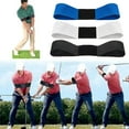 thumbnail image 1 of Golf Swing Arm Band Training Aid Elastic Swing Correcting Trainer Band for Golfers Beginners Arm Elbow Posture Training Accessory, 1 of 8