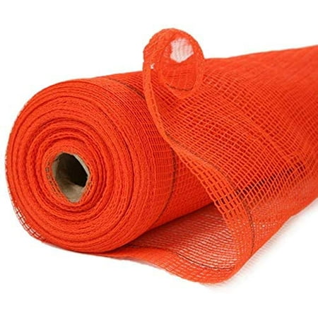 Construction Safety Debris Netting - 150 Ft Temporary Material Roll, 1/4 in Mesh Scaffold Net Enclosure, Barricade, Visibility Barrier, Fencing Roll - Heavy Duty Fire Retardant Plastic - Orange