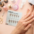 thumbnail image 6 of White Gradient Nail Stickers Short Wear Decoration 30 Tips Designs for Manicure Salon Home Use, 6 of 7