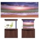 thumbnail image 3 of Póster adhesivo de atardecer en la playa con efecto 3D para decoración de acuarios (M), 3 of 10