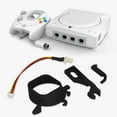 thumbnail image 4 of Console 3D Print Mount Mod Kit with Latch & Cable Adapter for SEGA Dreamcast For Noctua 5V Fan, 4 of 9