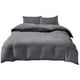 thumbnail image 2 of Set de ropa de cama tamaño queen, tela lavada de poliéster | Juego de edredón suave de 4 piezas | Funda de colcha moderna transpirable de doble cara, sábanas, fundas de almohada | Cuidado fácil, 2 of 6