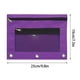 thumbnail image 3 of Estuche transparente para lápices con bolsillo de cremallera de 3 anillas | Organizador de documentos desmontable para bolígrafos y útiles, 3 of 6
