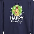 thumbnail image 3 of Disney - Happy Howlidays Pluto Christmas - Toddler & Youth Long Sleeve Graphic T-Shirt, 3 of 5